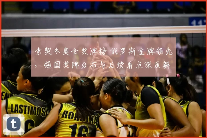 索契冬奥会奖牌榜 俄罗斯金牌领先，强国奖牌分布与后续看点深度解读